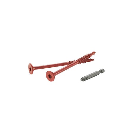 Fastenmaster Wood Screw, #14, 6 in, 50 PK FMFL006-50